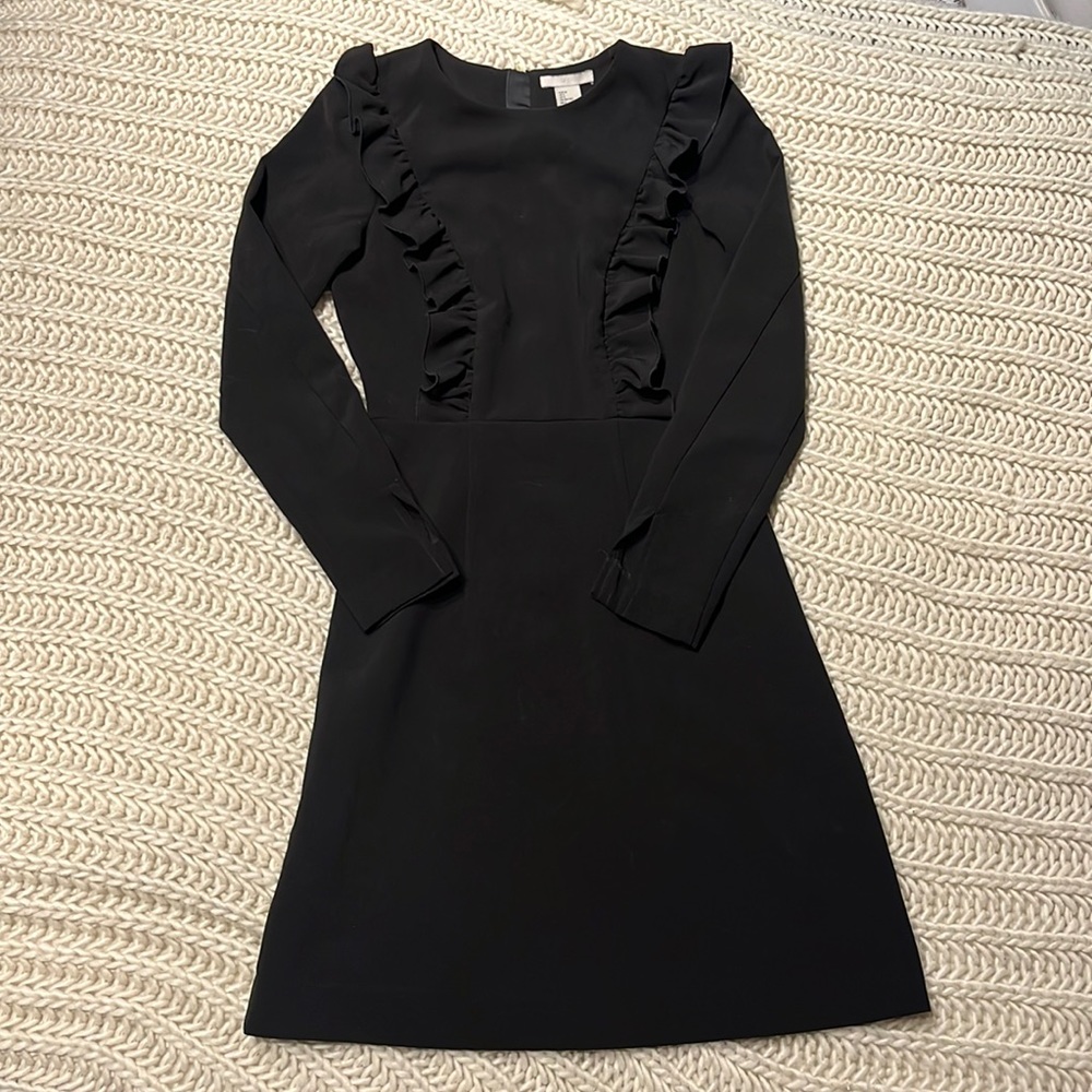 H&M black casual women dress